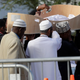 Mourners carry the casket of the youngest victim, 3-year-old Mucaad Ibrahim, at the Memorial Park Cemetery in Christchurch, New Zealand on March 22, 2019.